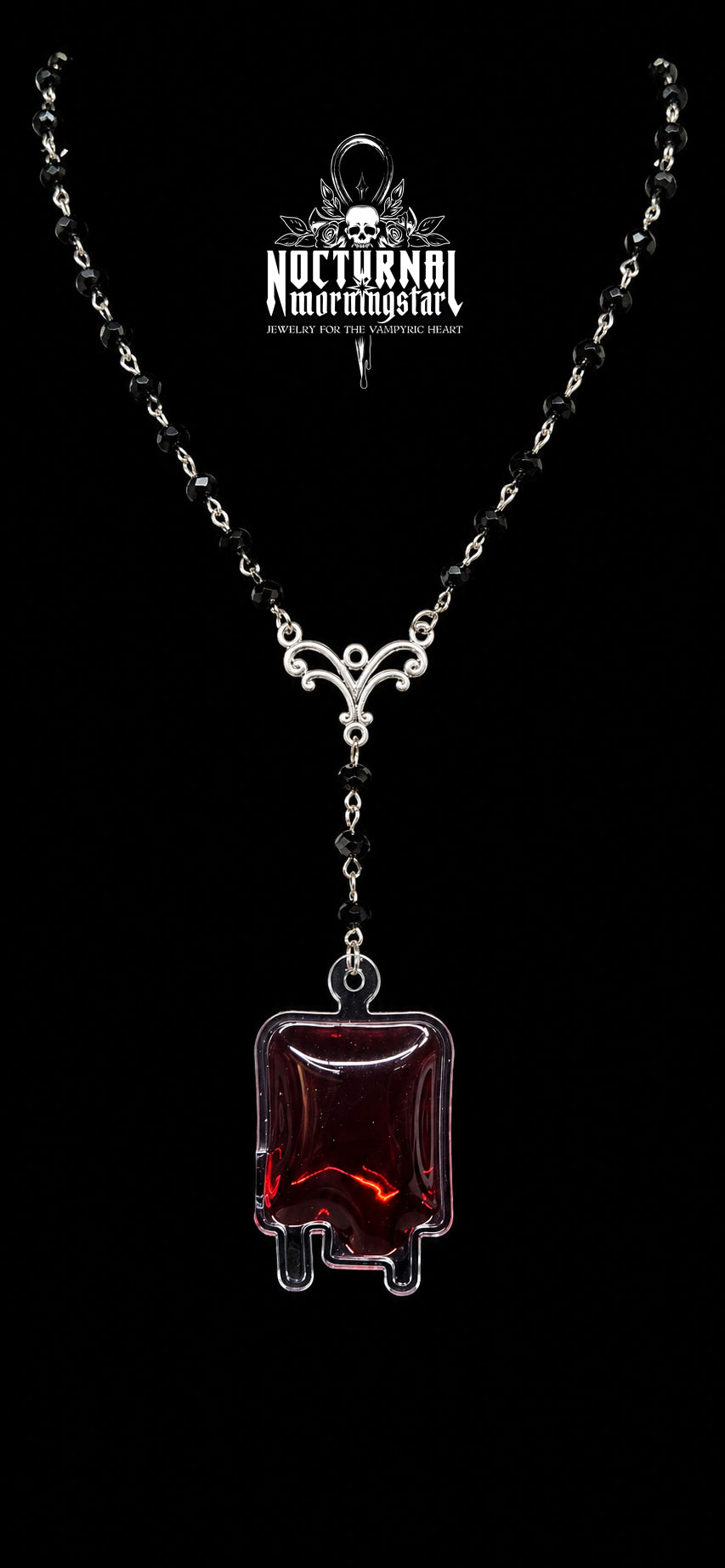 Bat with Blood Bag Rosary