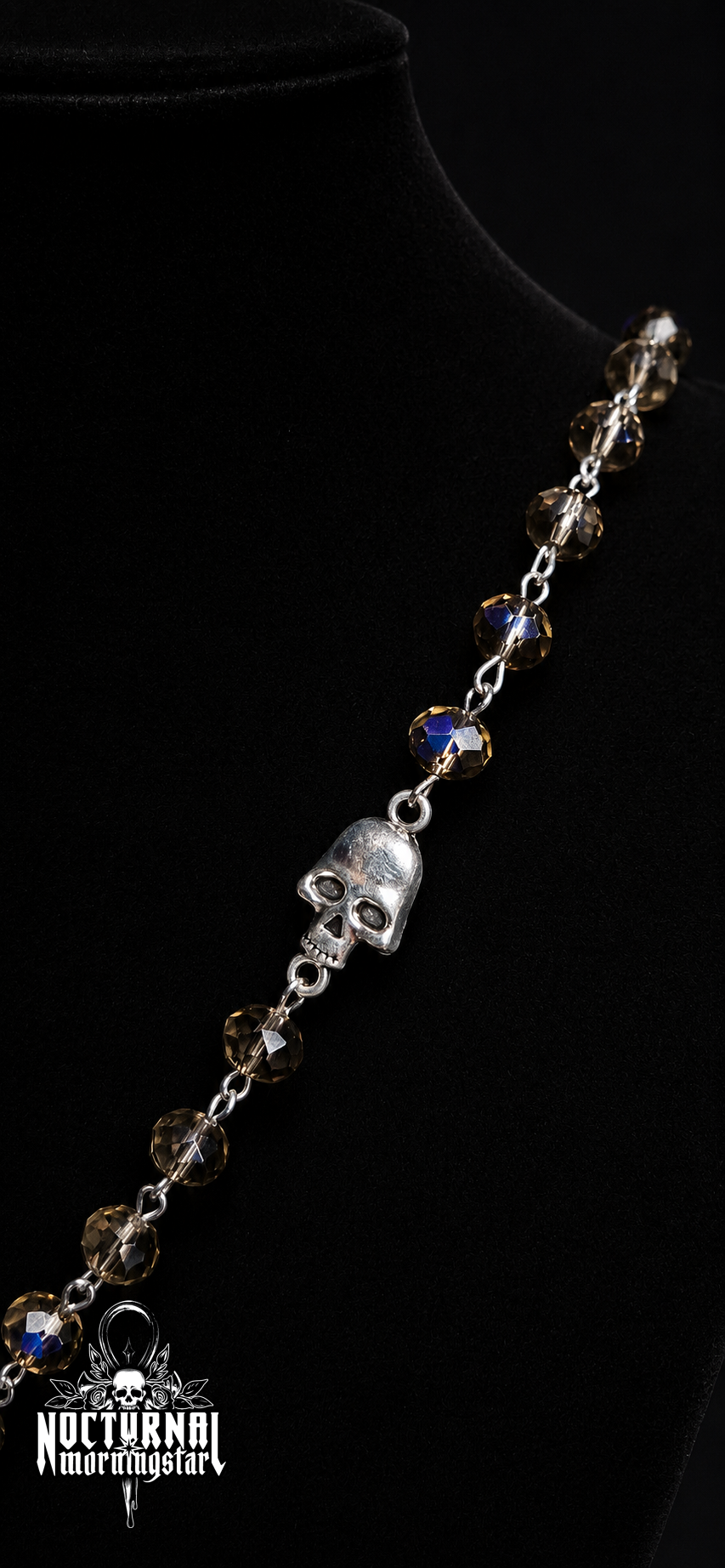 Grim Reaper Labradorite Rosary