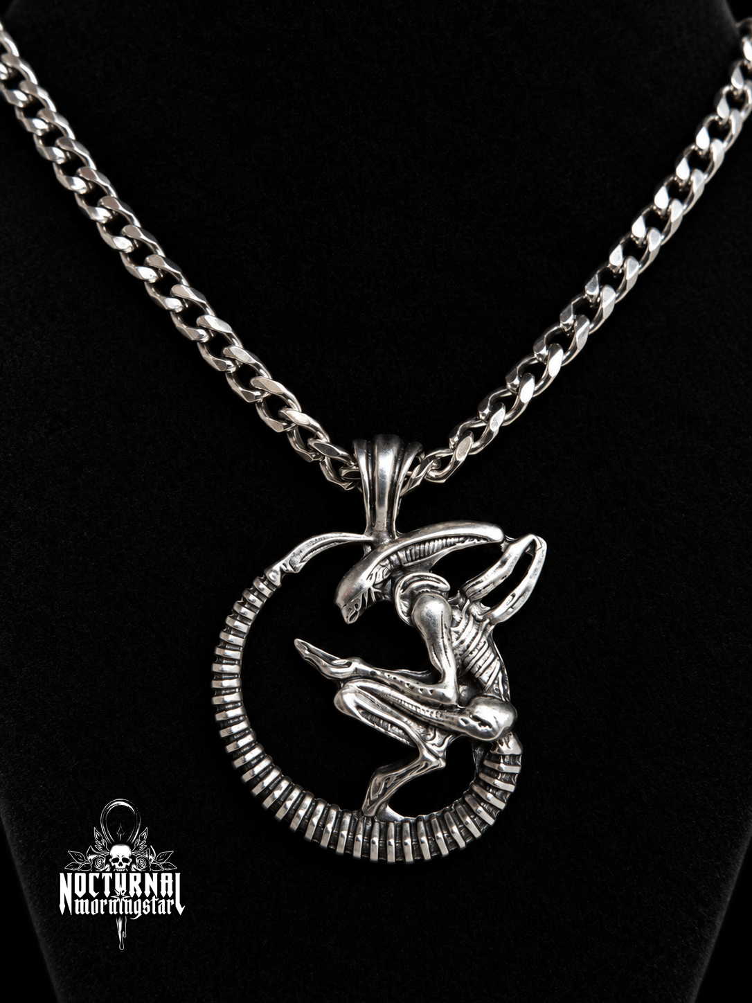 Xenomorph Pendant Necklace