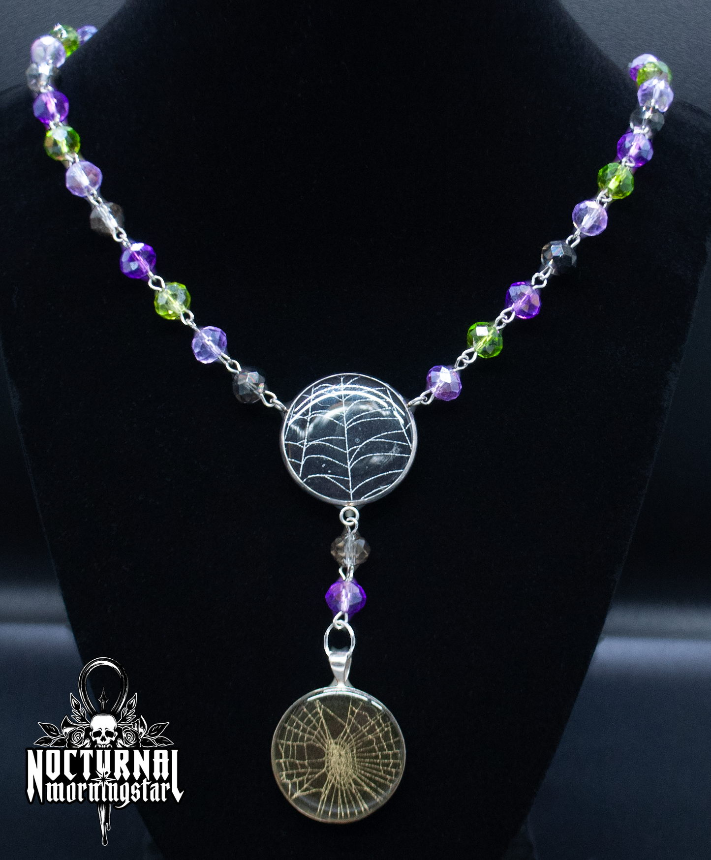 Vintage Spider Web Rosary