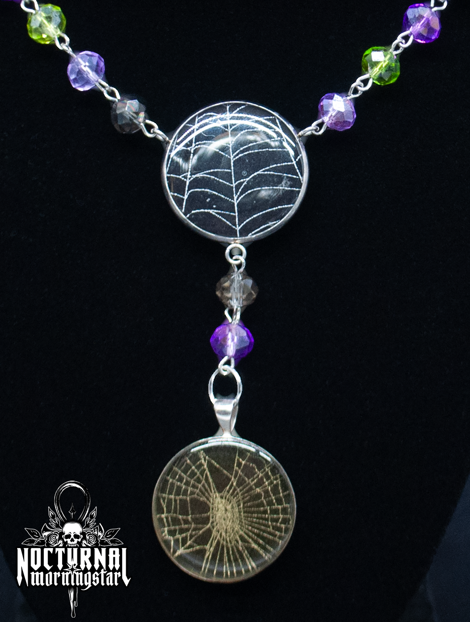Vintage Spider Web Rosary
