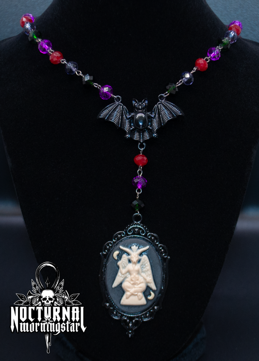 Baphomet Cameo Rosary