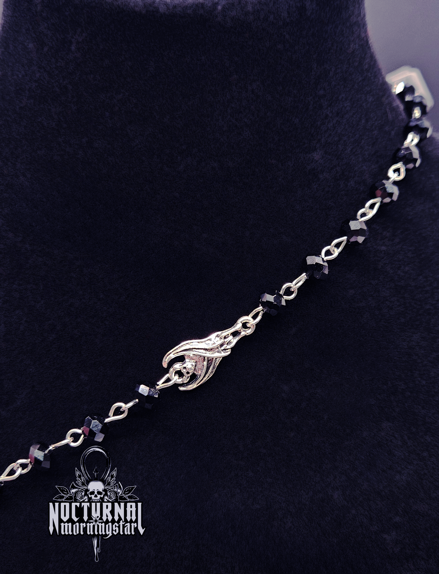 Bat Rosary w/ Mini Bat Cameo
