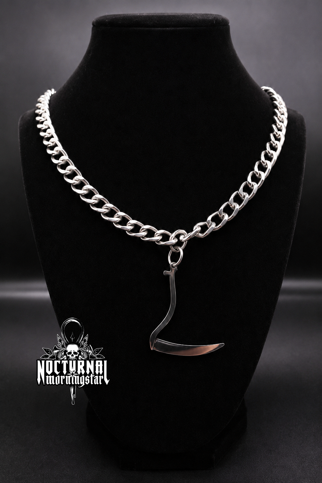 Scythe Rolo Chain Necklace