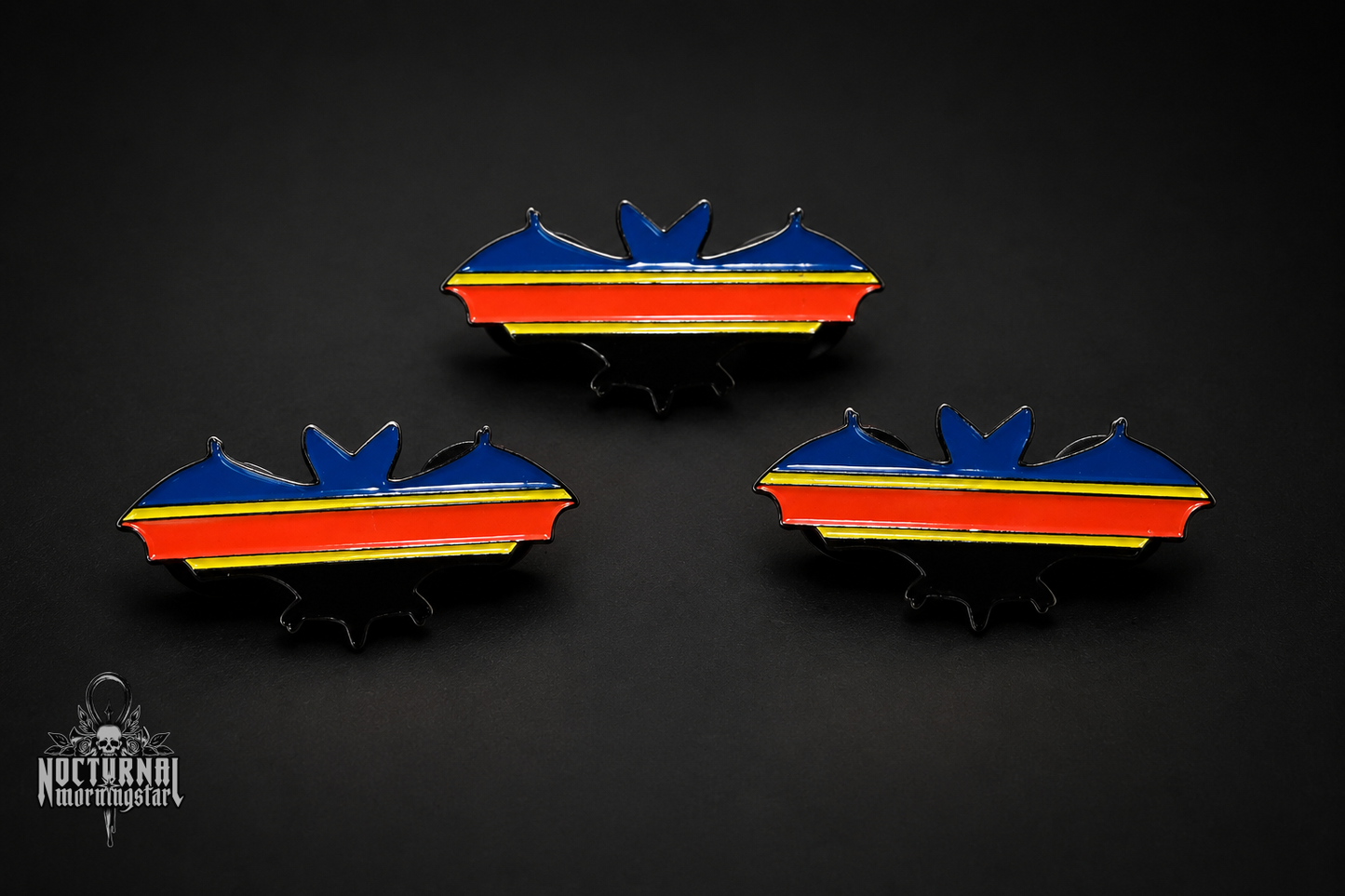 Poly Bat Pin (Traditional)